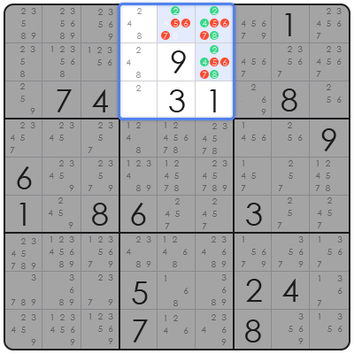 sudoku xy wing explained